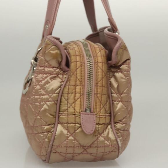 DIOR Canage Hand Bag Nylon Pink - Picture 4 of 14
